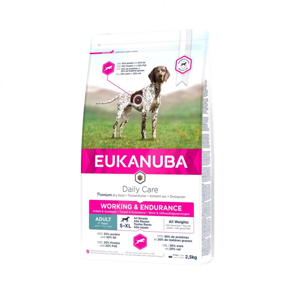 Eukanuba Adult Daily Care Working And Endurance 19kg