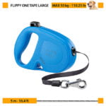 Поводник за куче, црн L, TAPE FLIPPYONE FERPLAST - Image 2