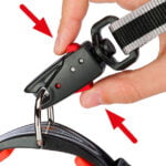 Поводник за куче, црн-кафеав, TWIST MATIC G18/110 FERPLAST - Image 3