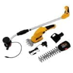 Daewoo Акумулаторен тример за жива ограда со телескопска рачка, батерија, полнач G801E 7,2В Li-Ion 1,5Аh - Image 2