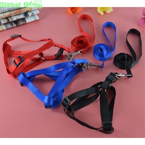 20pcs Lot New Arrival Brand Global Baby Nylon Dog Lead And Pet Harness Leashes Set