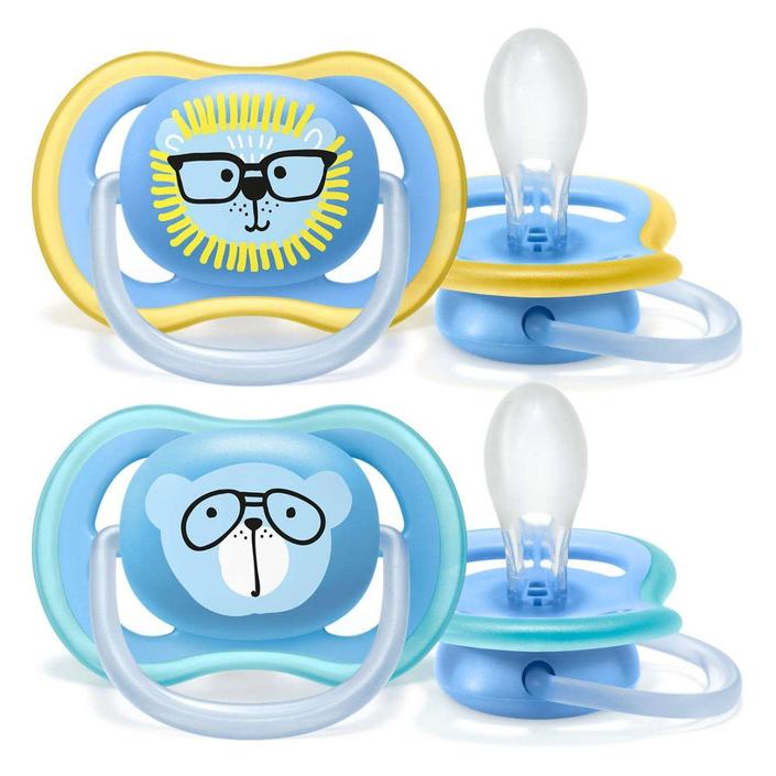 avent-avent-scf349-14-uteshna-cucla-silikon-ultra-air-sil-18m-m-motiv Avent Avent SCF349/14 утешна цуцла - силикон Ultra air, сил. 18m+, M, мотив, 2/1 - Image 1
