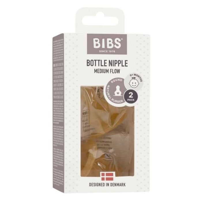 Bibs BIBS 5000050 NIPPLE 2 PACK MEDIUM FLOW