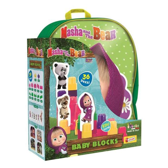 Lisciani lisciani masha i medo ranec so kocki baby center internet prodavnica