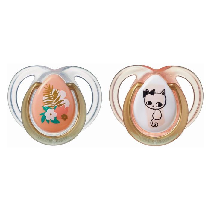 tommee-tippee-tommee-tippee-cucla-lazhlivka-silikon-0-moda-2-kom-433487 Tommee Tippee Tommee Tippee цуцла лажливка - силикон 0+ Moda, 2 ком 433487 - Image 1
