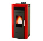 КАМИН НА ПЕЛЕТИ ЗА ЦЕНТРАЛНО ГРЕЕЊЕ ALFA PLAM KOMO 21KW ЦРН - Image 2