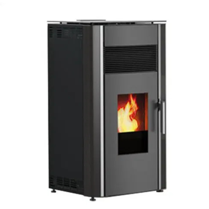 КАМИН НА ПЕЛЕТИ ALFA PLAM LUKA  8KW ЦРН