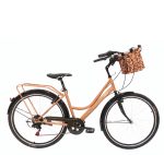 ВЕЛОСИПЕД MAX CITY FIX COPPER BASKET 12.0 28"