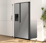 КОМБИНИРАН ФРИЖИДЕР GORENJE SBS NRR 9185 ESXL1 - Image 2