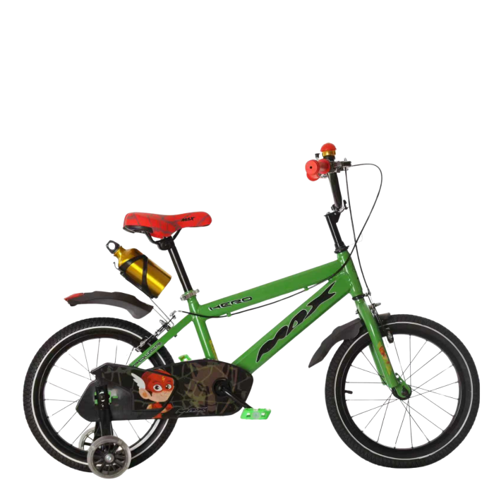 ДЕТСКИ ВЕЛОСИПЕД MAX HERO GREEN  12.0 16"