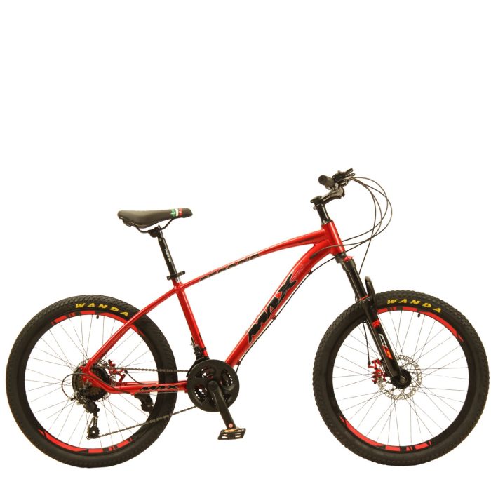 ВЕЛОСИПЕД MAX SCORPIO AFSL AL RED 12.0 24"