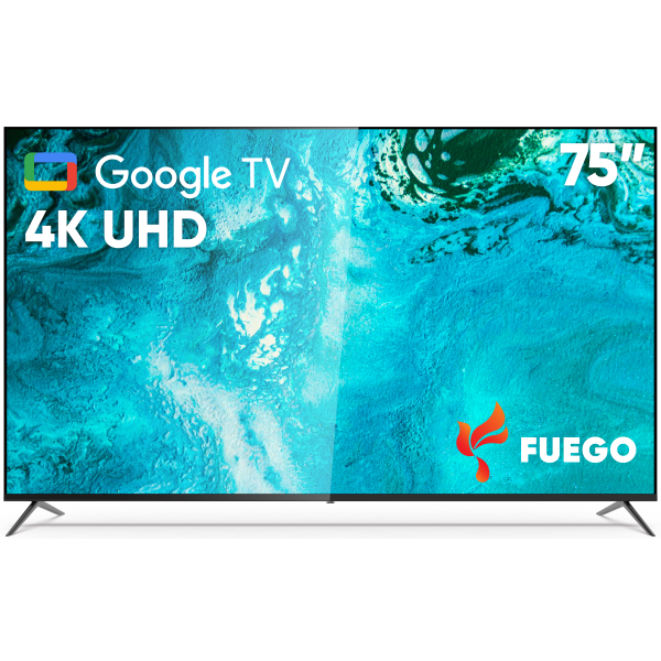 Телевизор FUEGO 75 HKU 720 GTV, 75", 4K DLED Smart